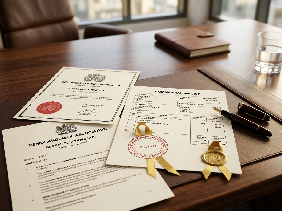 Commercial Document Attestation Services Delhi